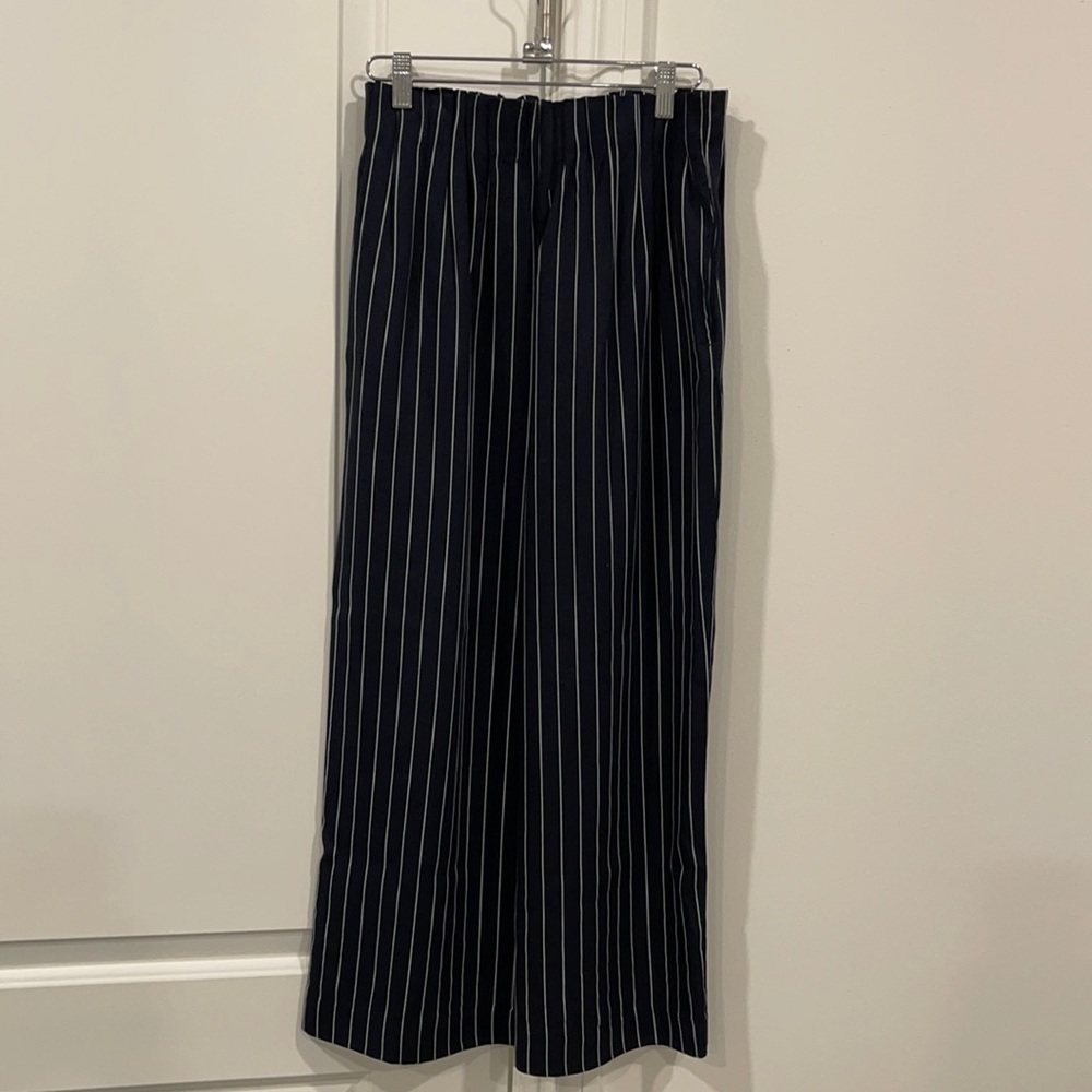 Zara paper bag, wide leg trouser